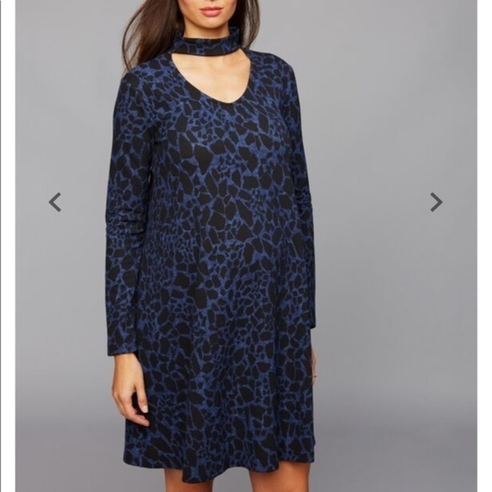 Soon Hayden High Collar Maternity Dress